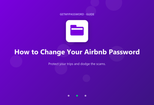 How to change an Airbnb password