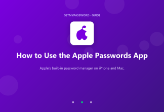 How to use the Apple Passwords app