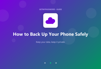 How to back up your phone safely
