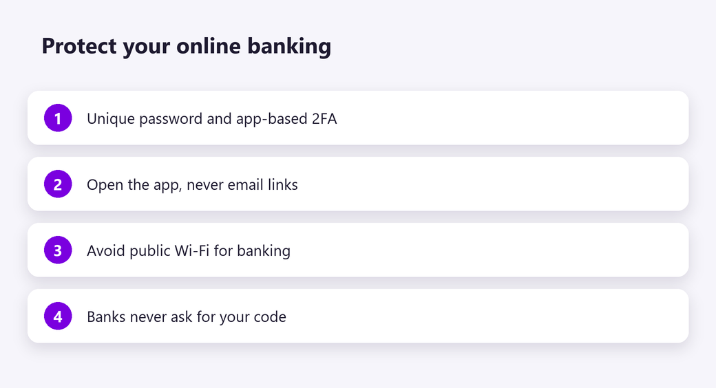Protect your online banking