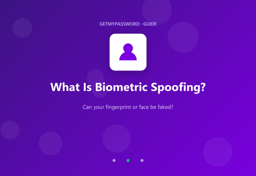 What is biometric spoofing and how real is the risk
