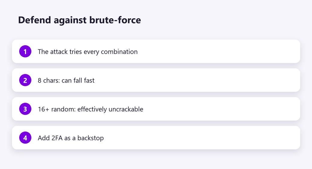 Defend against brute-force