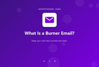 What is a burner email and when to use one