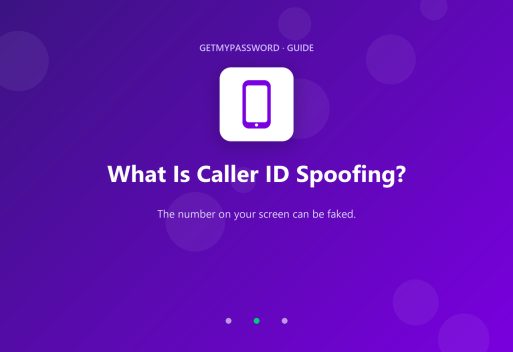 What is caller ID spoofing
