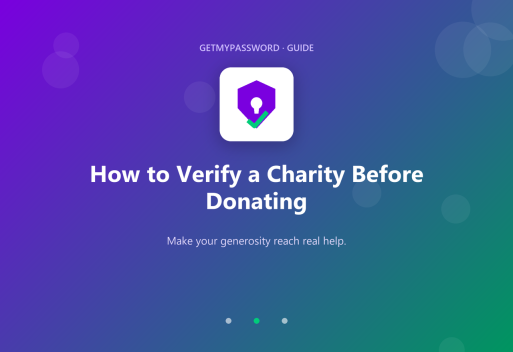 How to verify a charity before donating