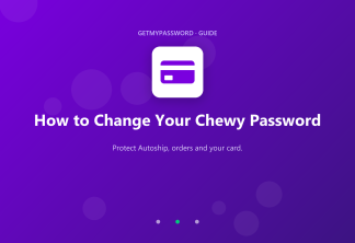 How to change a Chewy password