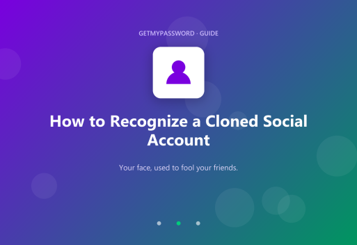 How to recognize a cloned social media account