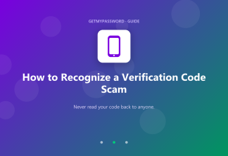 How to recognize a verification code scam