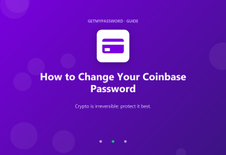 How to change a Coinbase password