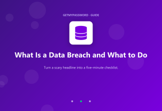 What a data breach is and what to do