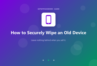 How to securely wipe and dispose of an old device