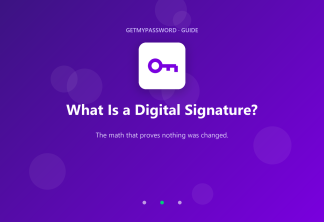 What is a digital signature