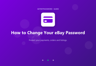 How to change an eBay password