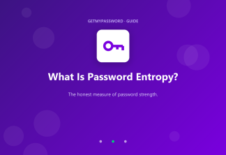 What is password entropy and why it matters