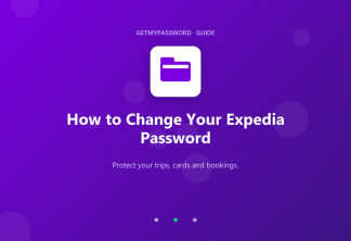 How to change an Expedia password