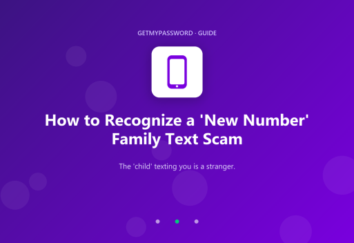 How to recognize a new number family text scam