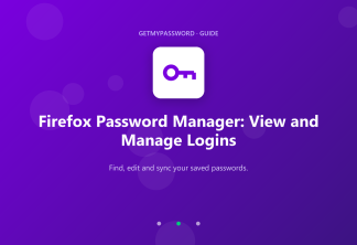 Firefox password manager and the about:logins page