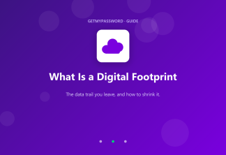 What a digital footprint is and how to shrink it