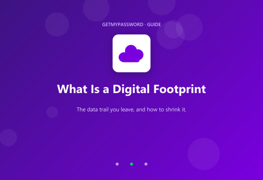 What a digital footprint is and how to shrink it