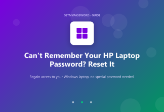 How to reset a forgotten HP laptop password