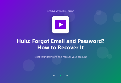 How to recover a Hulu account