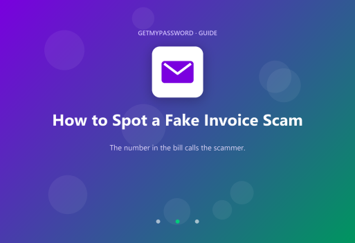 How to spot a fake invoice scam