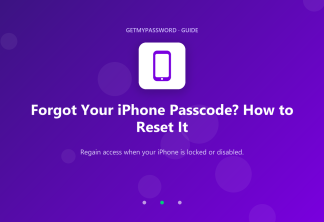 How to reset a forgotten iPhone passcode