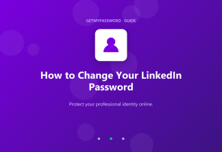 How to change a LinkedIn password
