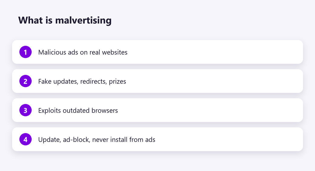 What is malvertising