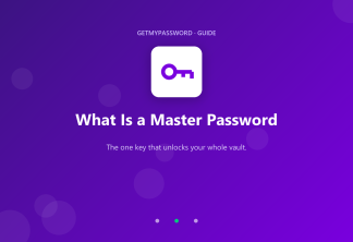 What a master password is and how to choose one