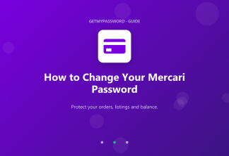 How to change a Mercari password