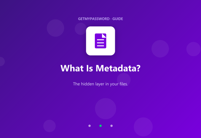 What is metadata