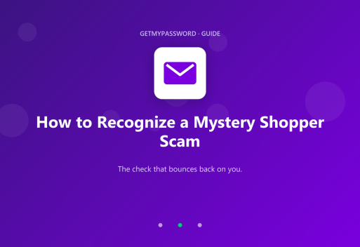 How to recognize a mystery shopper scam