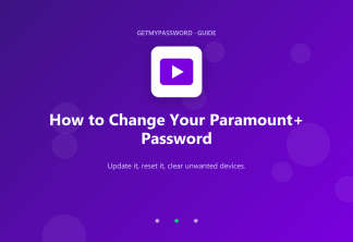 How to change a Paramount+ password