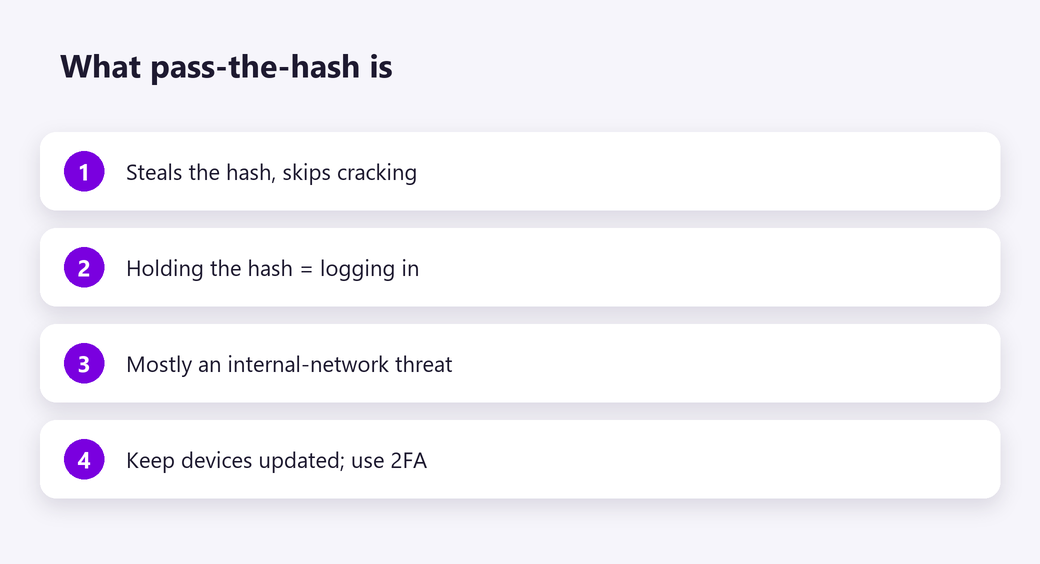 What pass-the-hash is