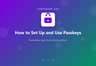 How to set up and use passkeys