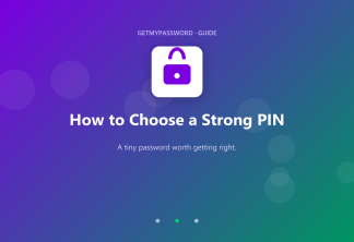 How to choose a strong PIN