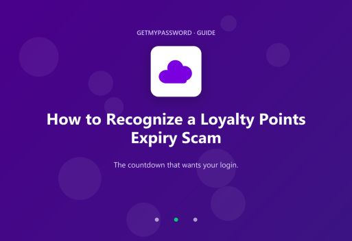 How to recognize a loyalty points expiry scam