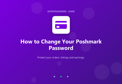 How to change a Poshmark password