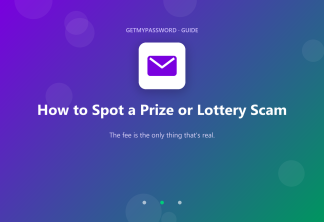 How to spot a prize scam