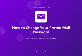 How to change a Proton Mail password