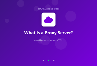 What is a proxy server