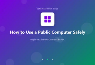 How to use a public or shared computer safely