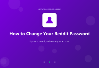 How to change a Reddit password