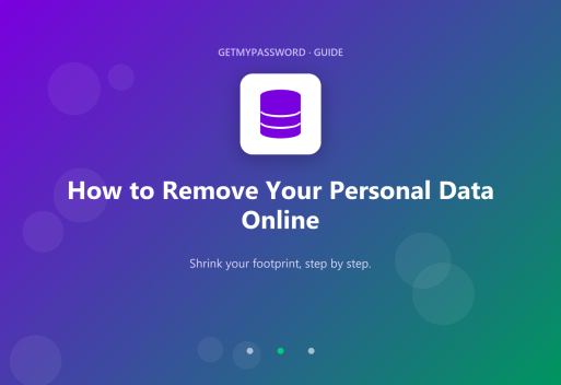 How to remove your personal data from the internet