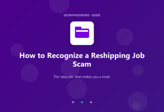 How to recognize a reshipping job scam