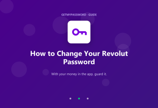 How to change a Revolut password