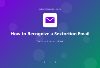 How to recognize a sextortion email