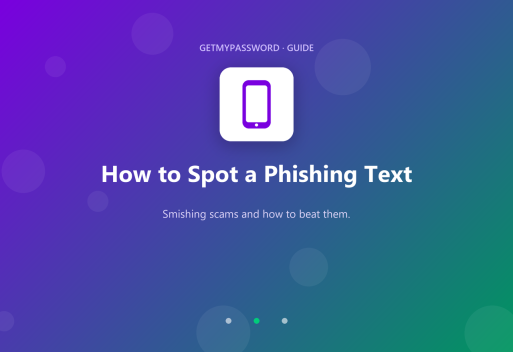 How to spot a phishing text