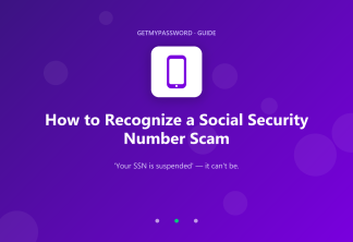 How to recognize a Social Security number scam